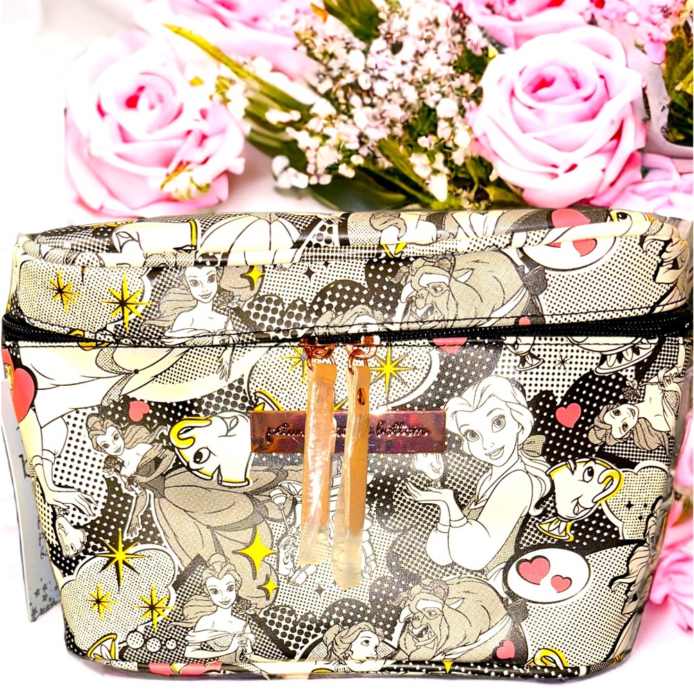 Petunia Pickle Bottom Disney Beauty And The Beast Pop Art Belle travel case